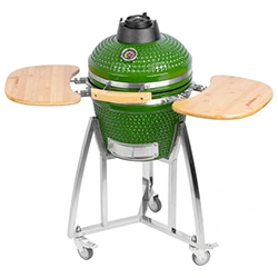 Gril Kamado Egg 16", průměr 33,5 cm, zelený